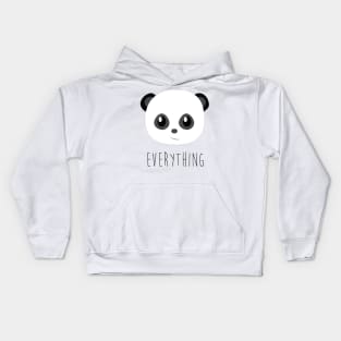 Panda Everything Kids Hoodie